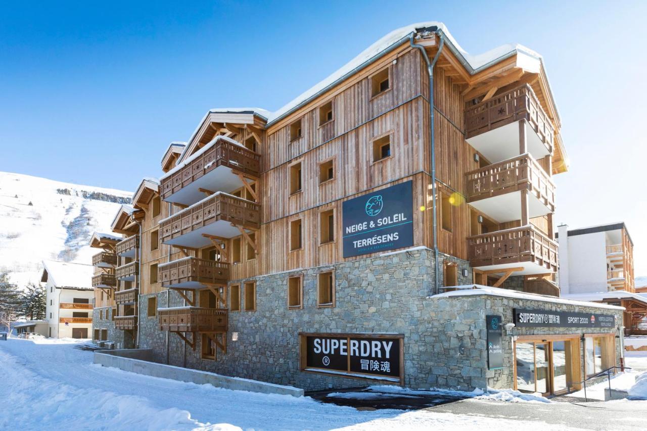 Terresens - Neige Et Soleil Lejlighedshotel Les Deux Alpes Eksteriør billede