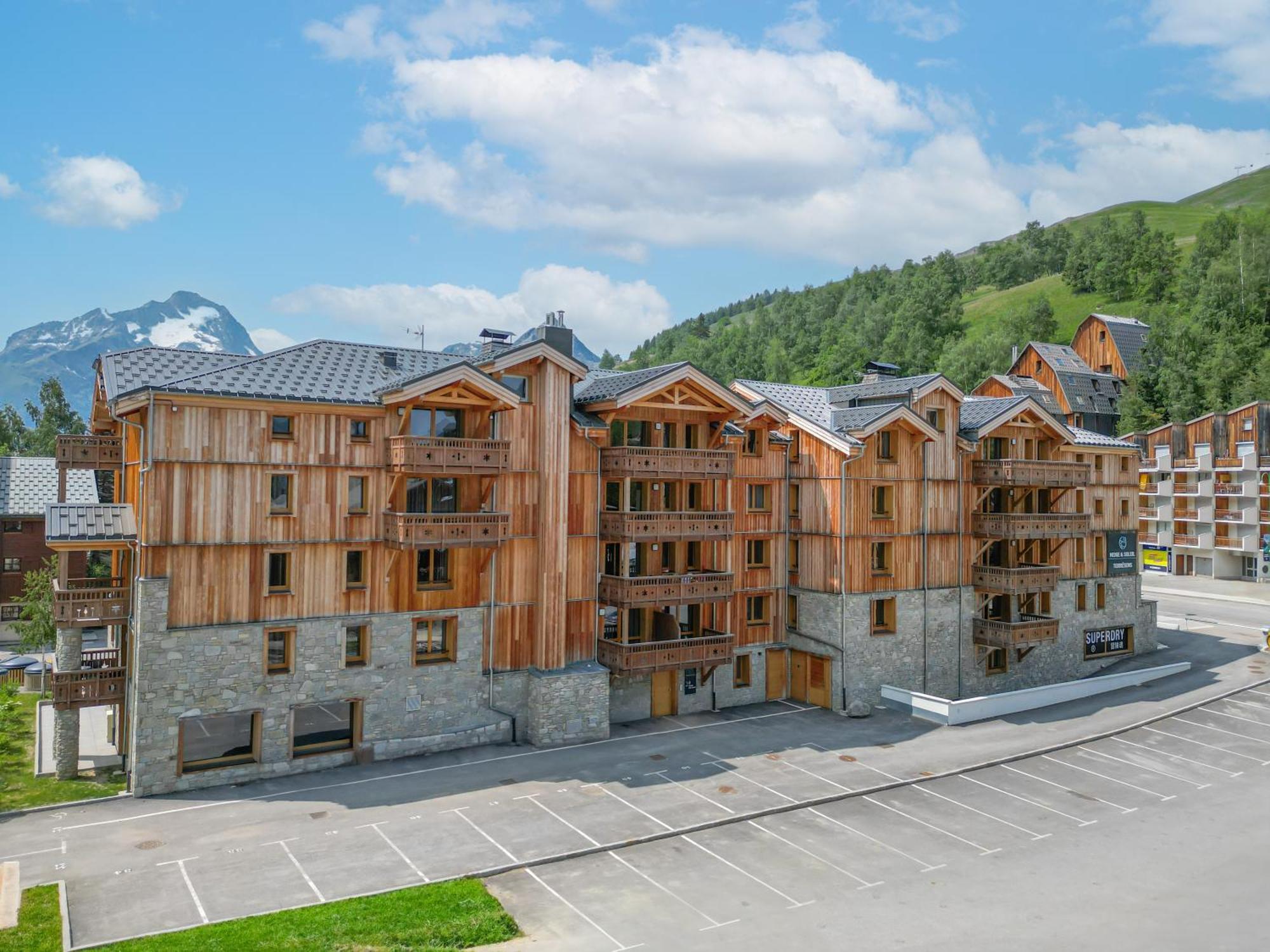 Terresens - Neige Et Soleil Lejlighedshotel Les Deux Alpes Eksteriør billede
